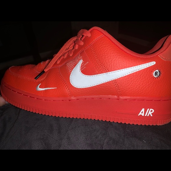 air force 1 v8 red